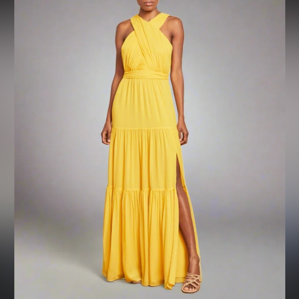 Veronica Beard Sunshine Yellow Maxi Dress